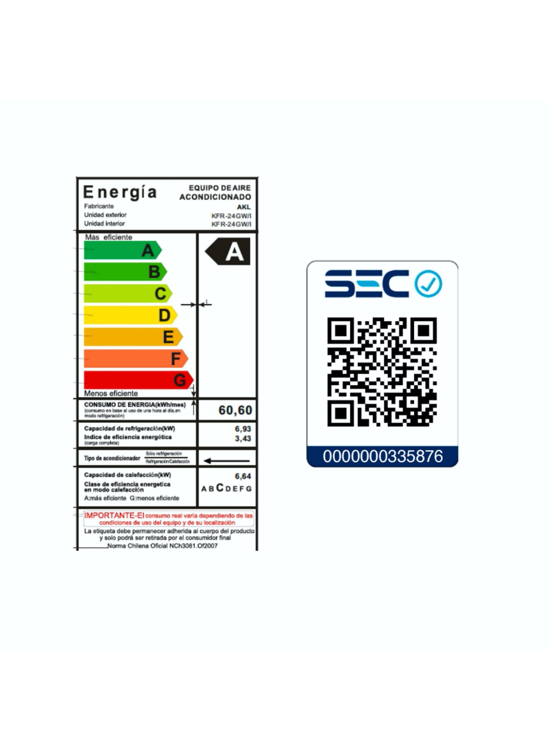 Aire Frio-Calor AKL Inverter Wifi 24.000 btu-4