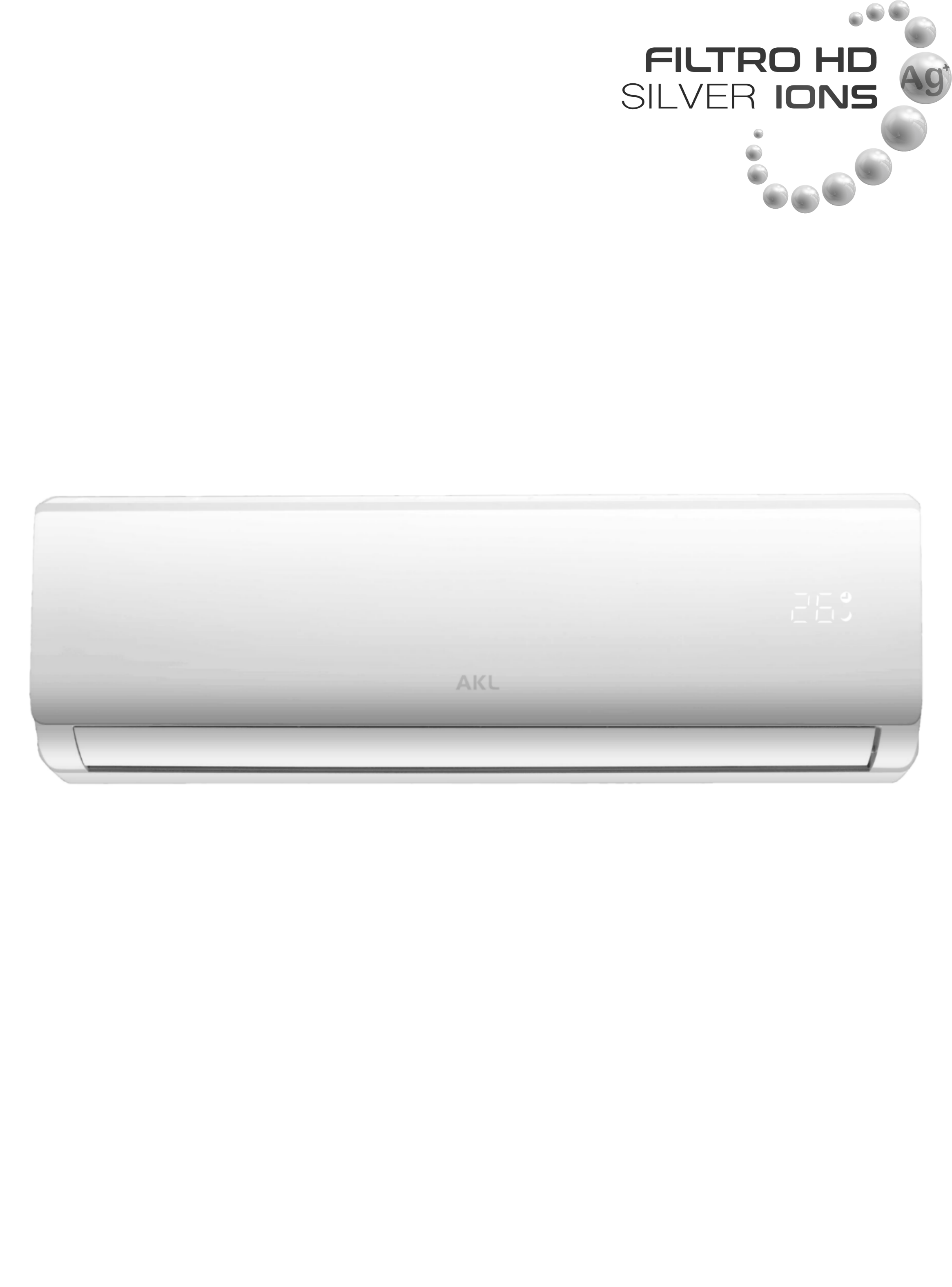 Aire Acond. AKL frio-calor on off 24.000 btu-0
