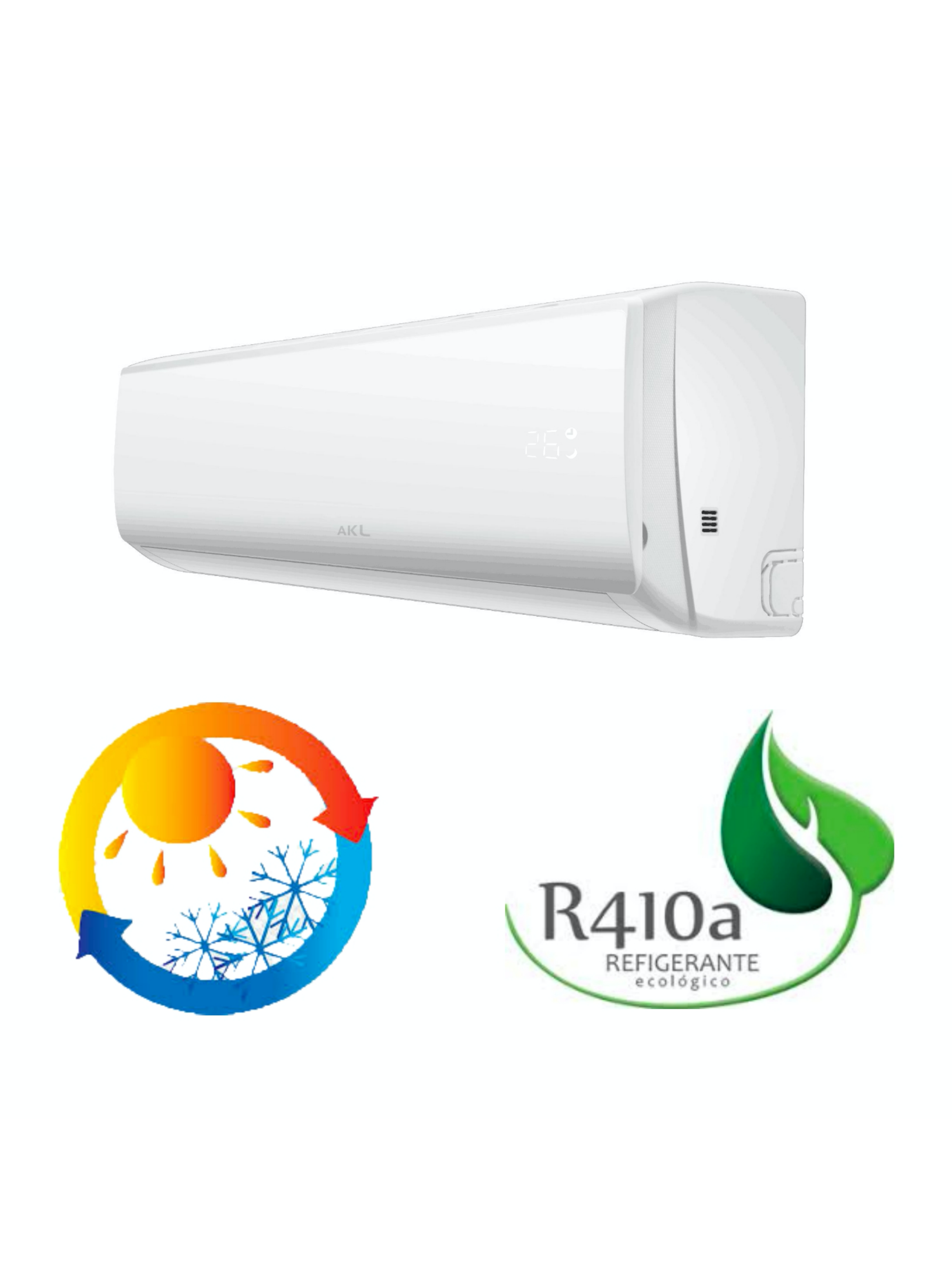 Aire Acond. AKL frio-calor on off 24.000 btu-3