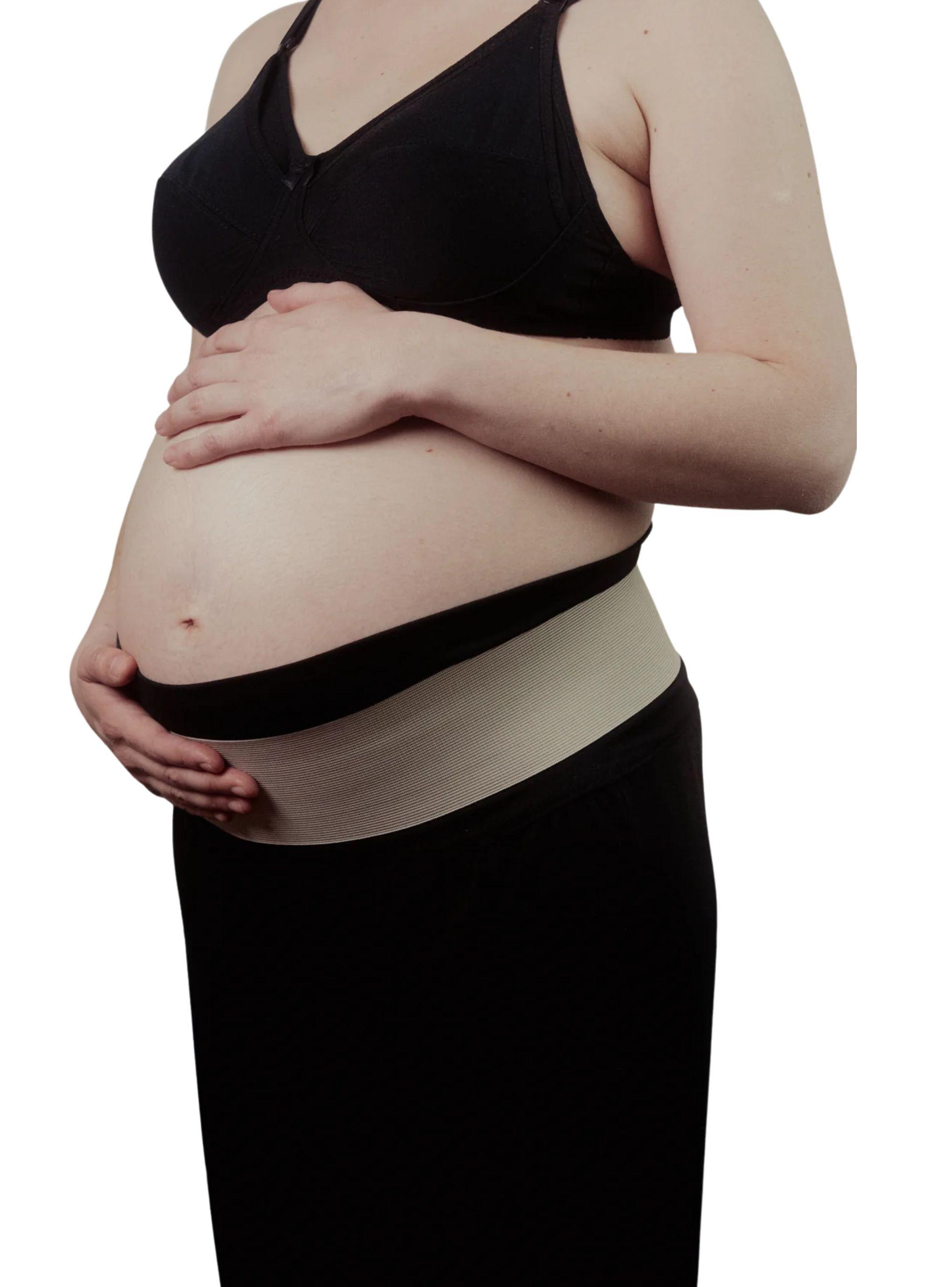 Faja Prenatal Soporte Abdominal Beige-2