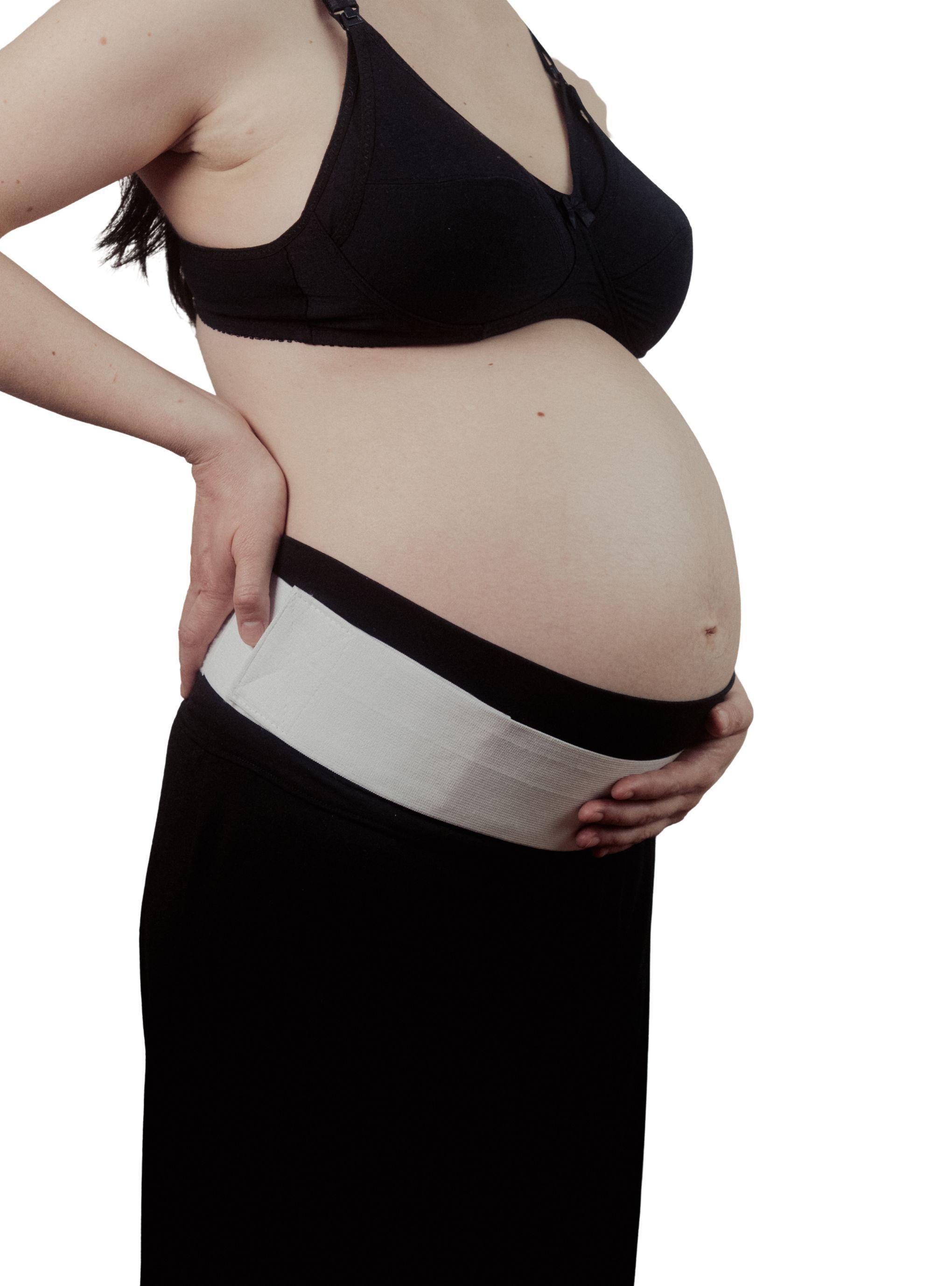 Faja Prenatal Soporte Abdominal Blanco-1