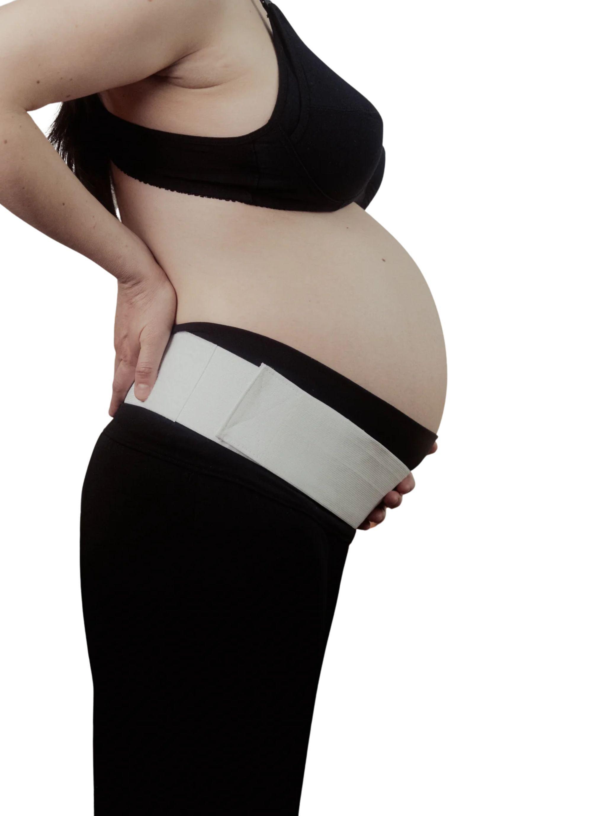 Faja Prenatal Soporte Abdominal Blanco-2