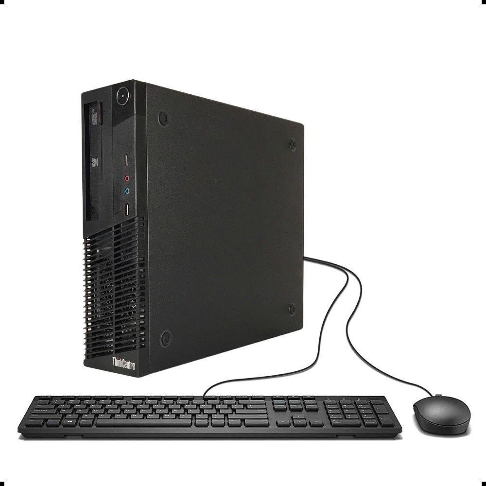 KIT COMPUTADOR LENOVO THINKCENTRE M72E INTEL CORE I5 3.30GHZ 240GB SSD 8GB RAM WIN10 PRO  -2