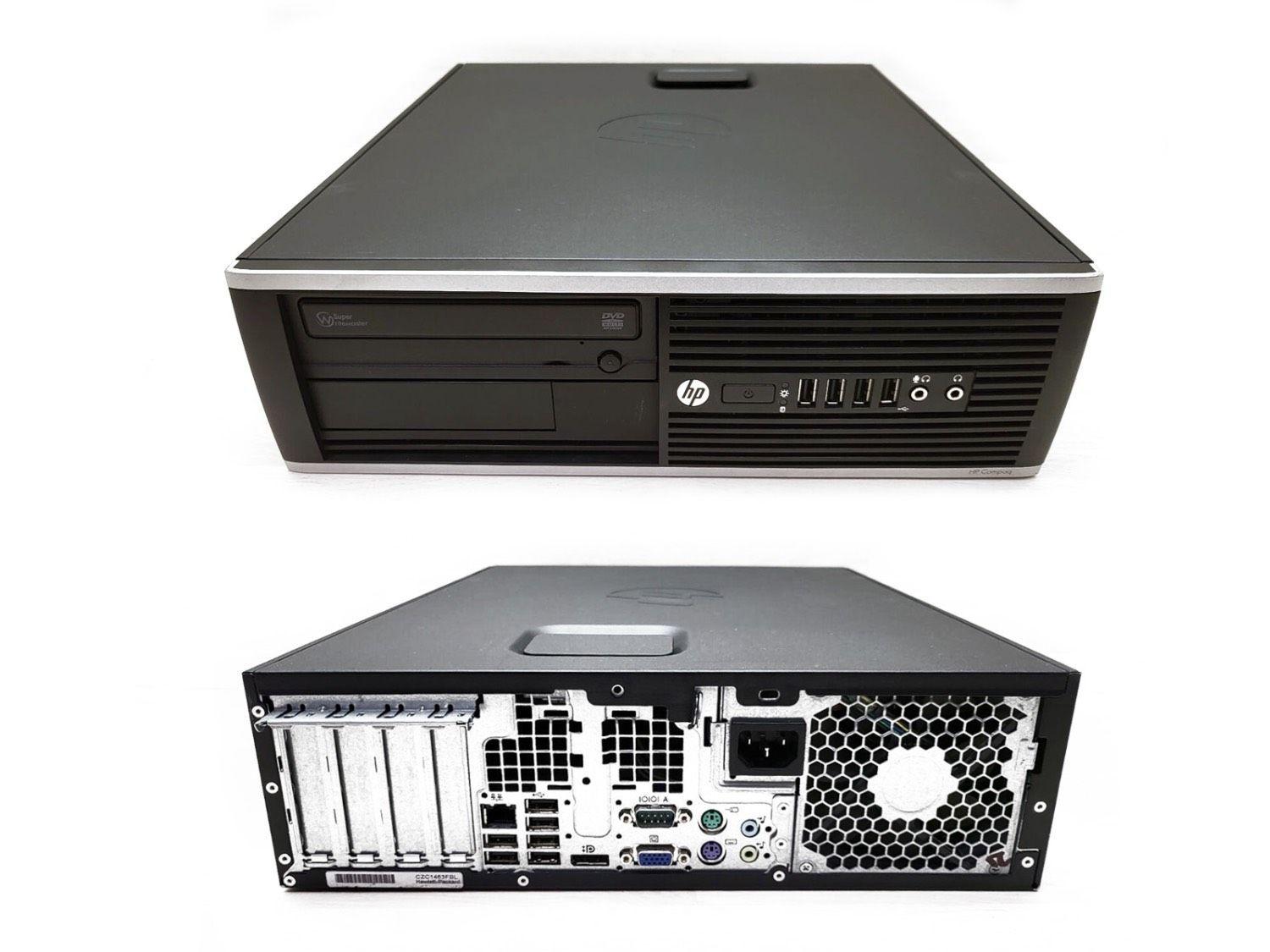 COMPUTADOR HP COMPAQ 6200 PRO SFF INTEL CORE i3 3.30GHZ 8GB RAM 240GB SSD-4
