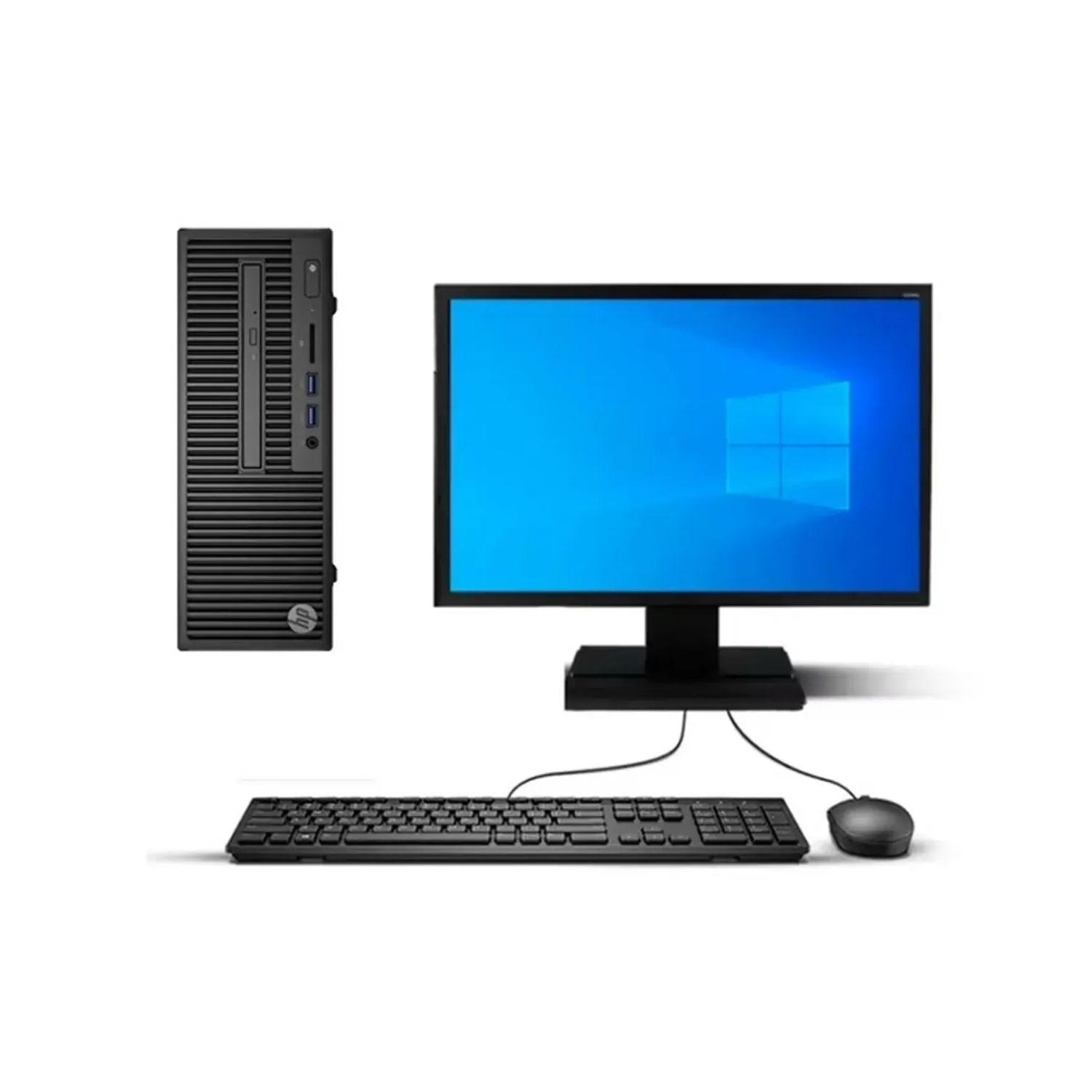 KIT PC HP 280 G2 SFF INTEL CORE I3 3.70GHZ 8GB RAM DDR4 256GB SSD WIN10 PRO-0
