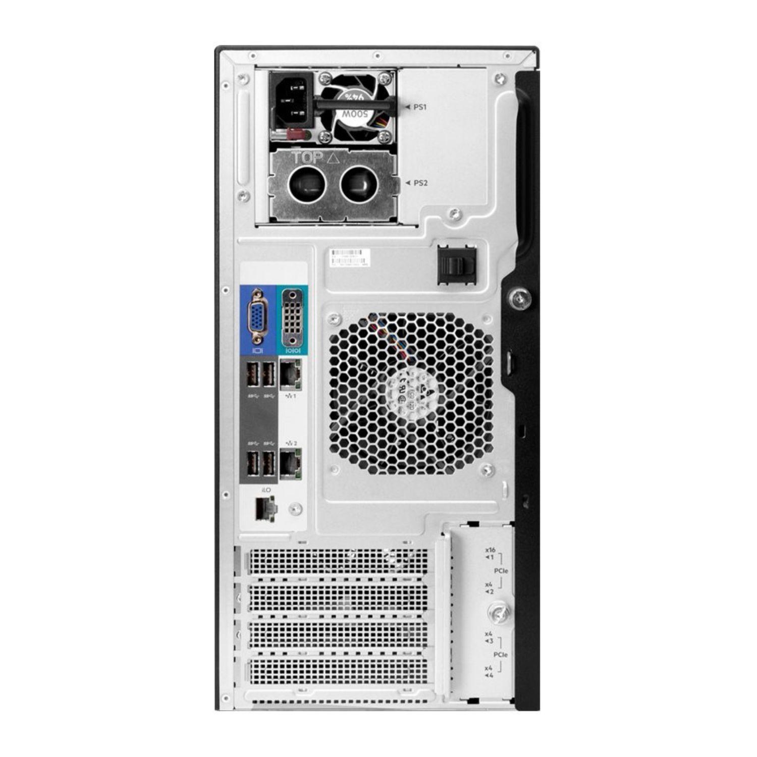 PC SERVER HP ENTERPRISE PROLIANT ML30 GEN10 XEON SERIE E 32GB RAM 480GB SSD 4TB HDD-4