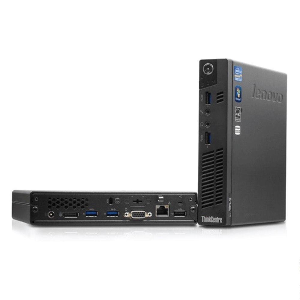 PC LENOVO THINKCENTRE M72E TINY INTEL CORE I3 2.80GHZ 8GB RAM 240GB SSD WIN10-4