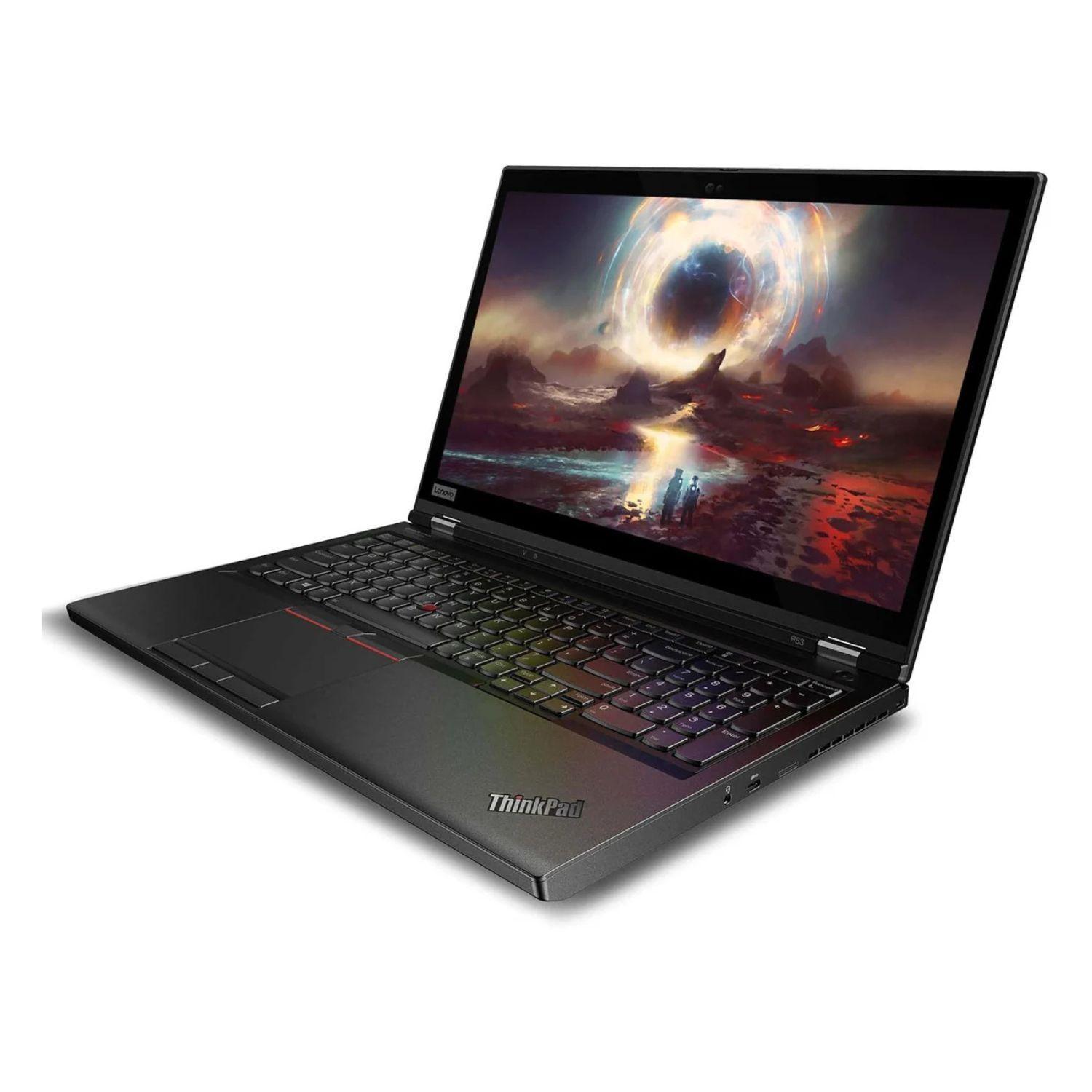 NOTEBOOK LENOVO THINKPAD P53 INTEL CORE I7 4.50GHZ 32GB RAM 1TB SSD NVIDIA QUADRO T1000 4GB-3