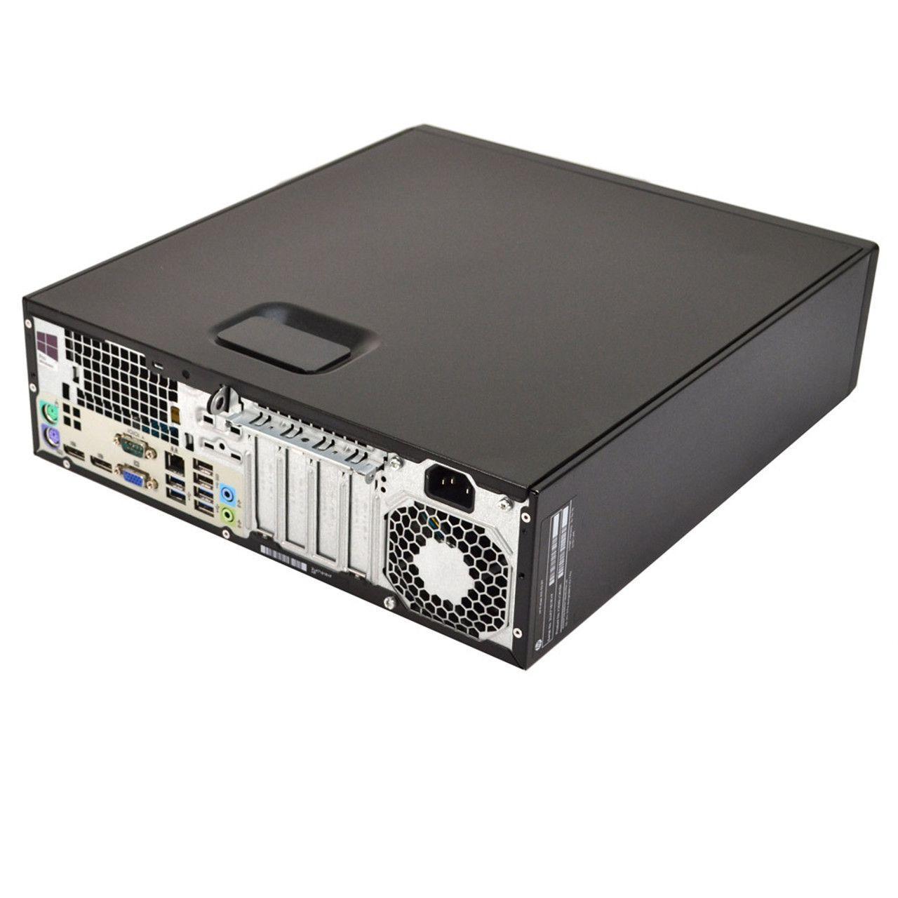 KIT COMPUTADOR HP PRODESK 600 G2 SFF INTEL CORE I5 3.60GHZ 8GB RAM DDR4 500GB HDD 240GB SSD WIN10-3