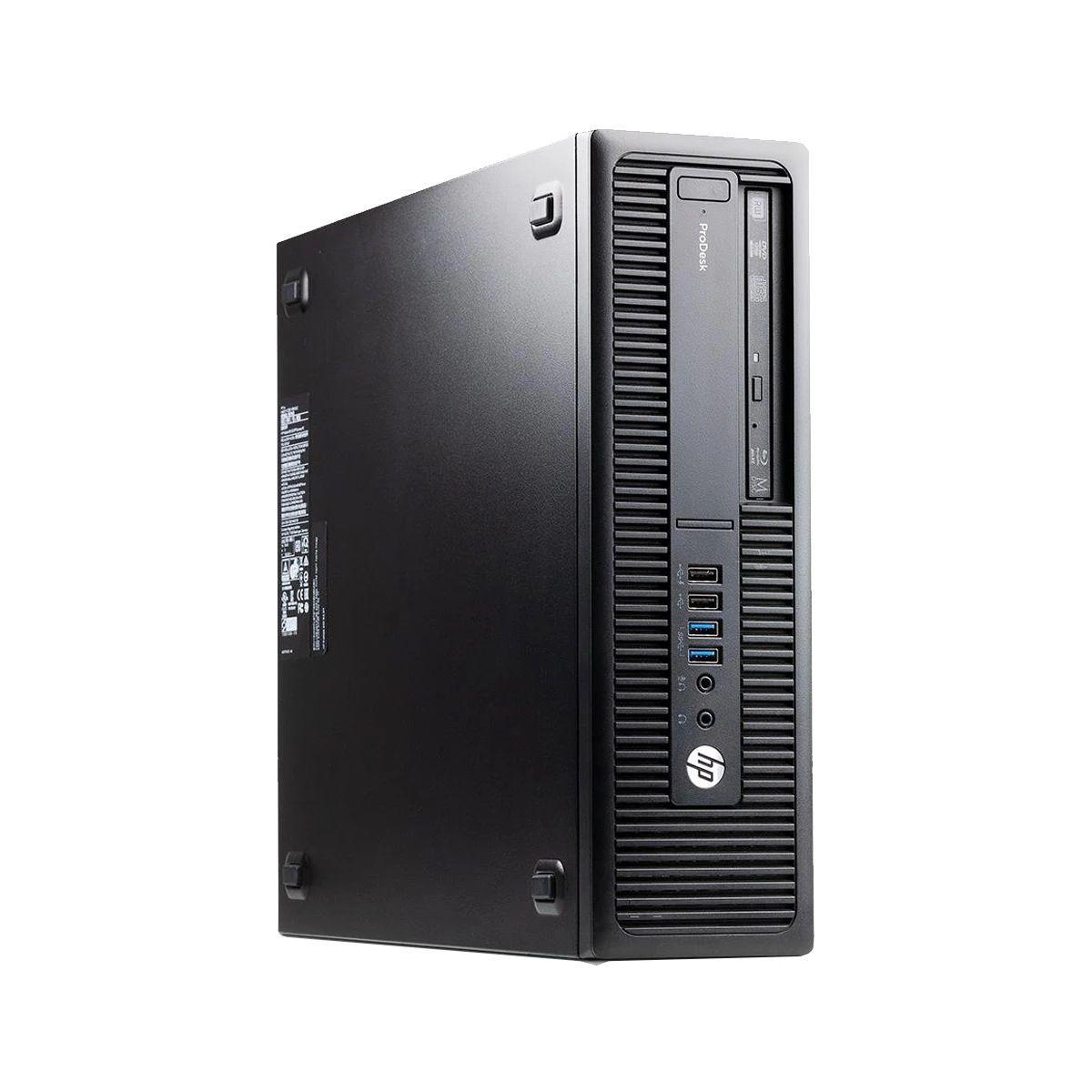 KIT PC HP PRODESK 600 G2 SFF INTEL CORE I7 4.00GHZ 8GB RAM DDR4 256GB SSD 500GB HDD AMD FIREPRO 2GB-2