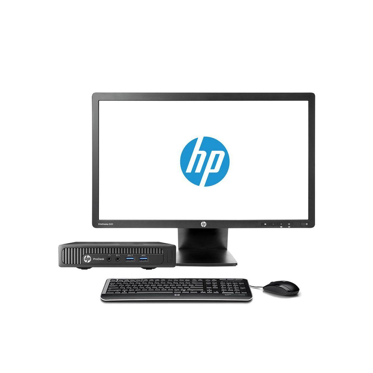 KIT PC HP PRODESK 600 G1 MINI INTEL CORE i3 3.10GHZ 8GB RAM 240GB SSD WIN 10 PRO-0
