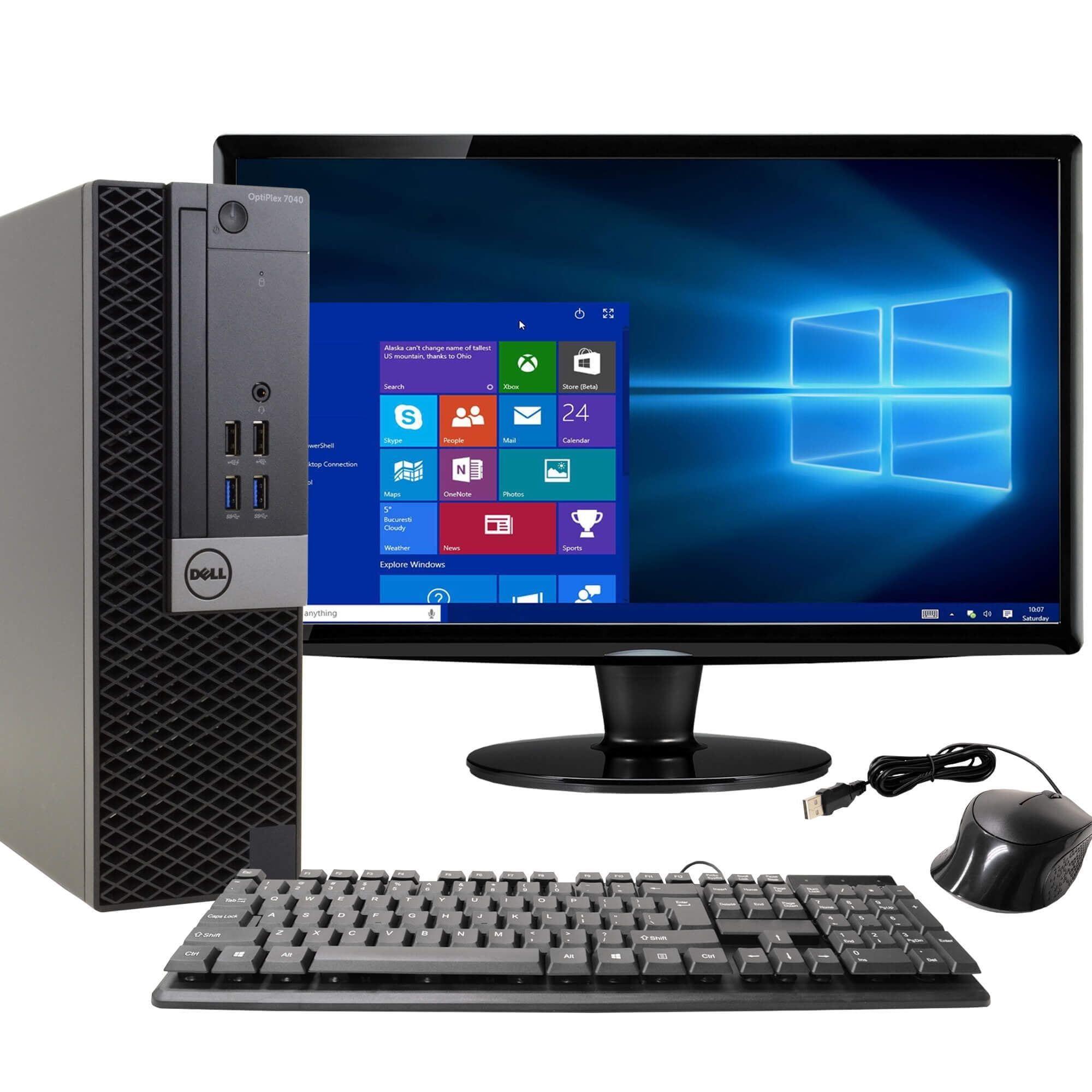KIT PC DELL OPTIPLEX 7040 SFF INTEL CORE I7 3.60GHZ 16GB RAM DDR4 480GB SSD WIN11 PRO-0