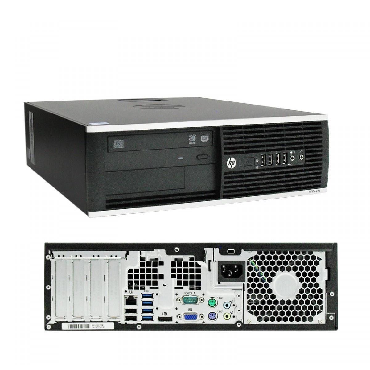 PC HP COMPAQ ELITE 8300 SFF INTEL CORE I5 3.6GHZ 8GB RAM 128GB SSD WIN10 PRO-4