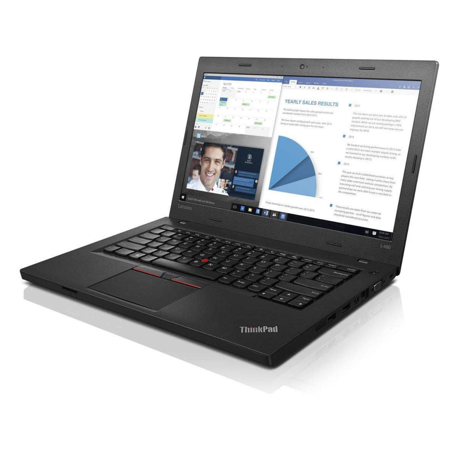 NOTEBOOK LENOVO THINKPAD L460 INTEL CORE I5 2.8GHZ 8GB RAM DDR3 256GB SSD WIN10 PRO-3
