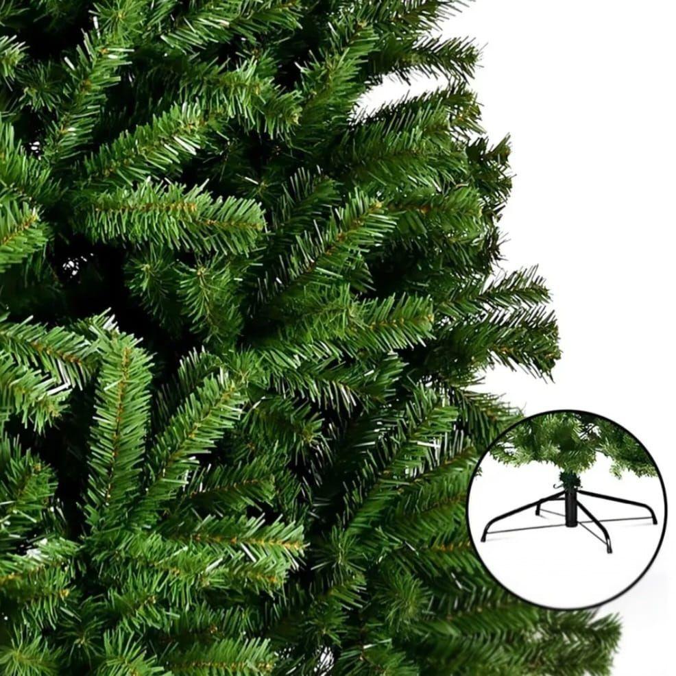 Arbol de Navidad Pascua Pino Verde Artificial 210cm-1