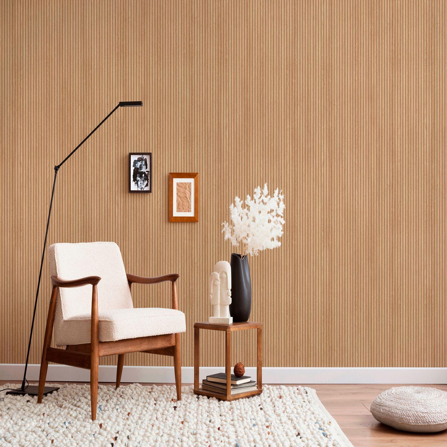 Revestimiento Micro Ripado Carvalo 2480x218mm-0