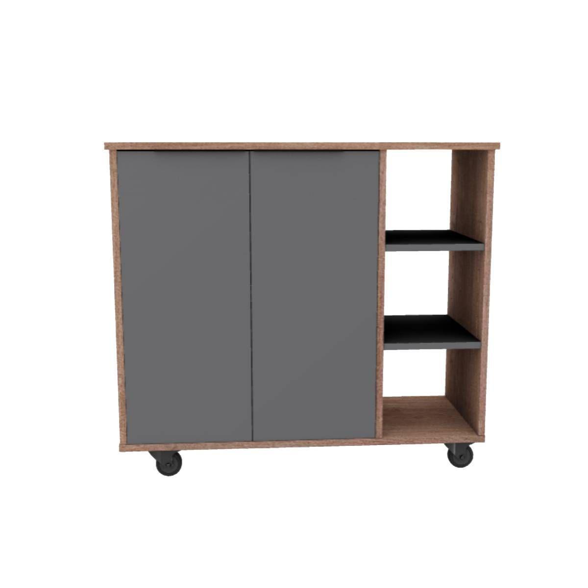 Isla Chacao Bosco Puertas Gris Grafito-1