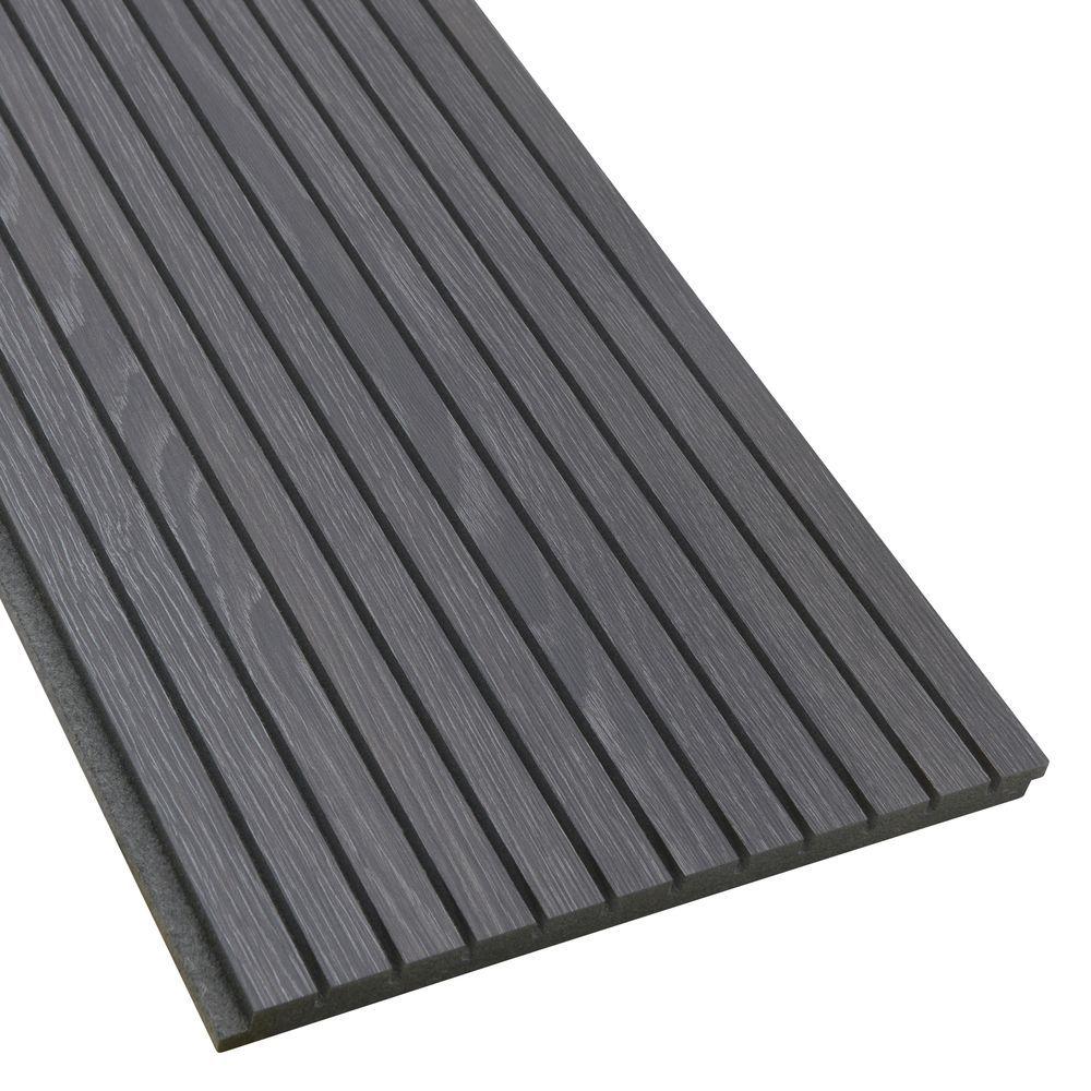 Revestimiento Micro Ripado 15 Roble Antracita 2480x218mm-2