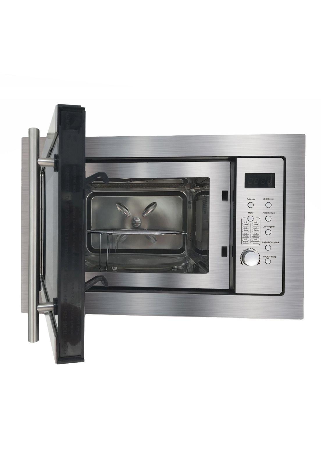 Microondas Empotrado Gröner Inox Grill 25L-2