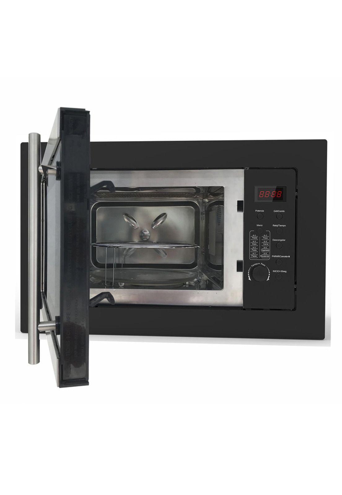 Microondas Empotrado Gröner Black Grill 25L-2