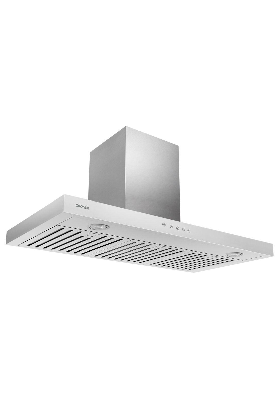 Campana Decorativa Gröner Inox ST 90cm-2