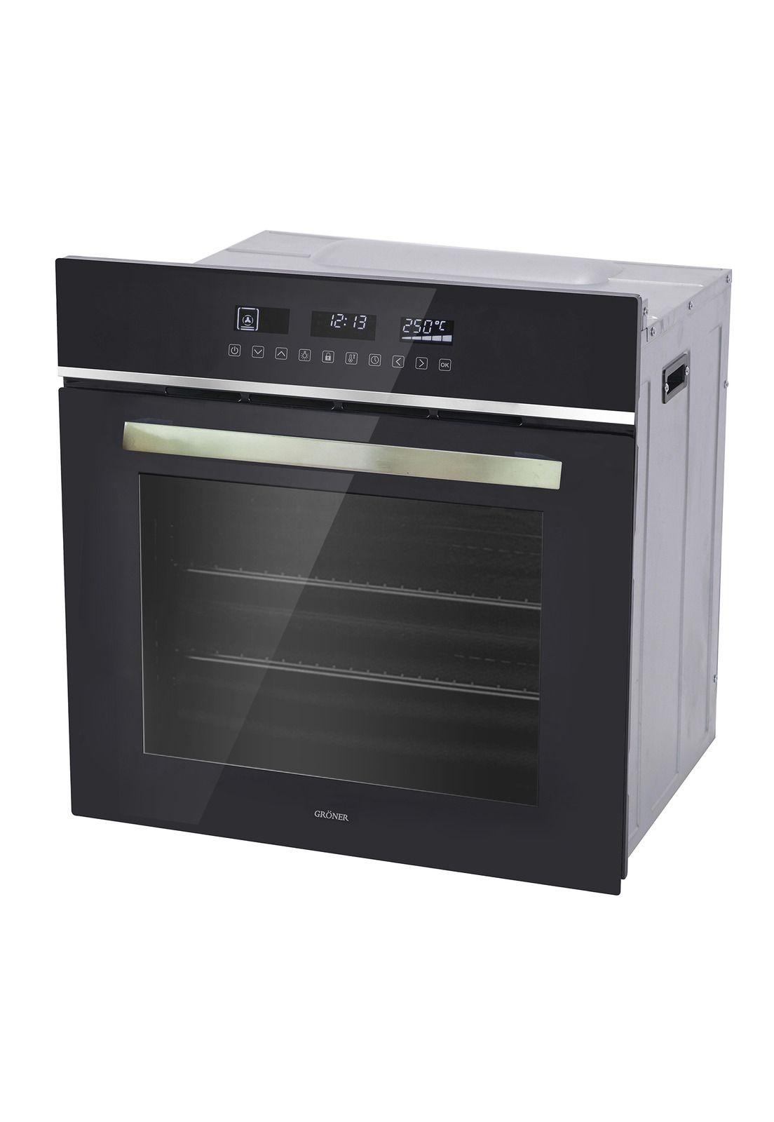 Horno Eléctrico Empotrable Gröner Touch Triple Vidrio 10F 59L-0