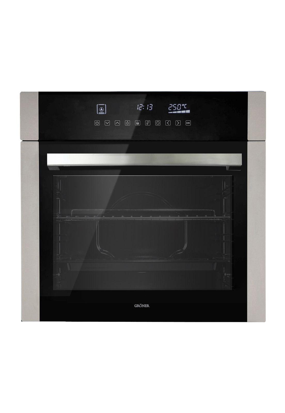 Horno Eléctrico Empotrable Gröner Inox Touch 10F 59L-0