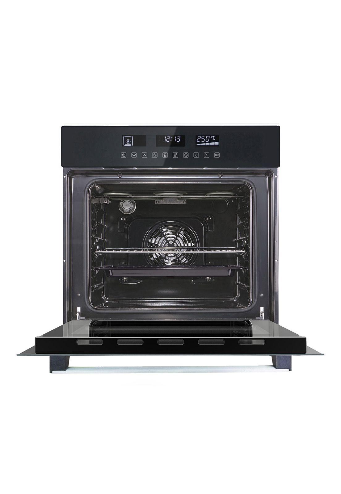 Horno Eléctrico Empotrable Gröner Black Touch Triple Vidrio 10F 59L-2