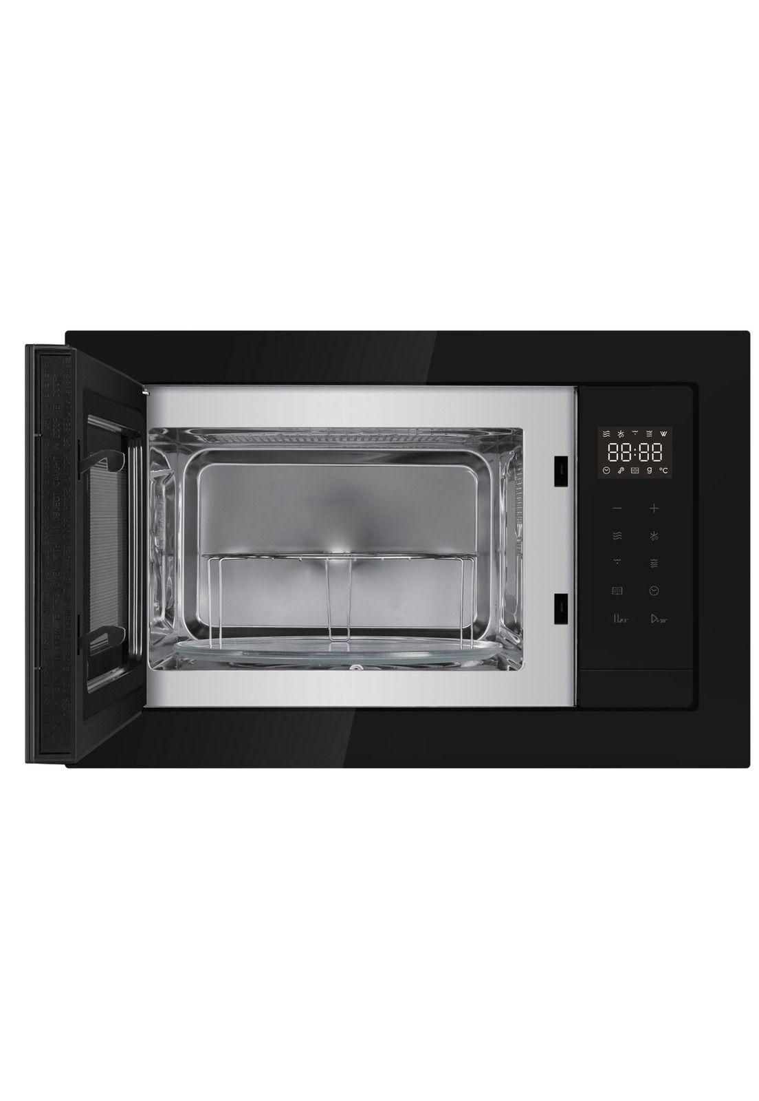 Horno Microondas Empotrable Gröner Black Glass Grill 25L-2