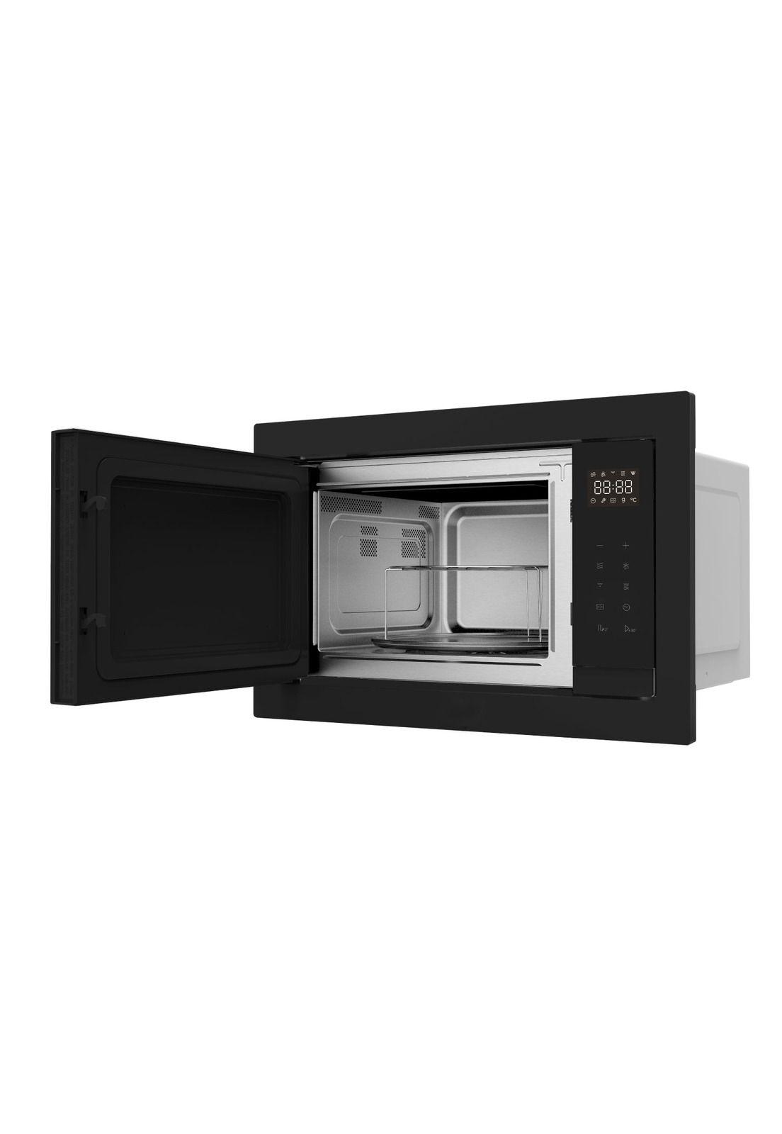 Horno Microondas Empotrable Gröner Black Glass Grill 25L-7