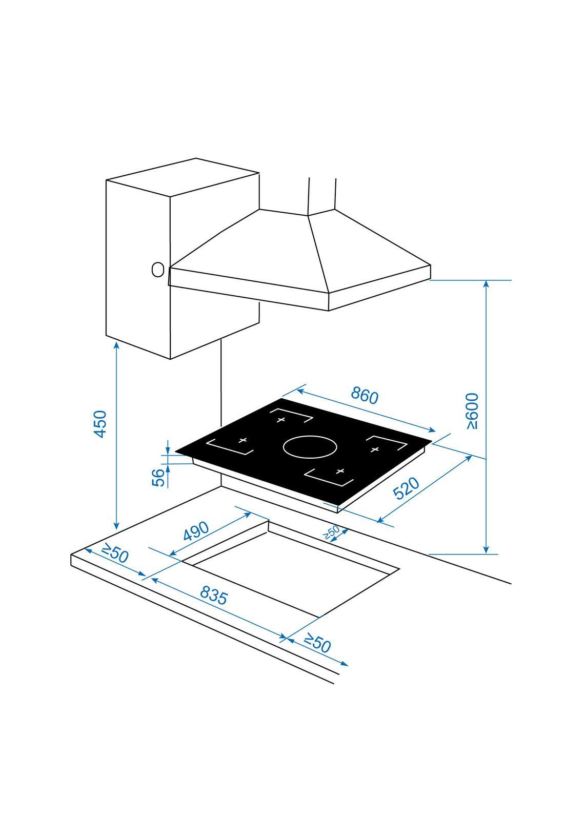 Encimera Inducción Gröner Deluxe Flex 5Q-3