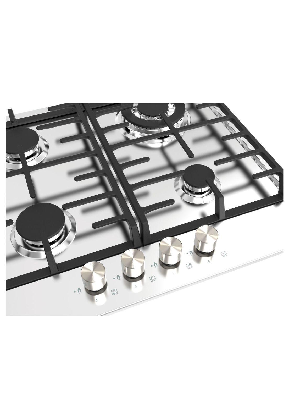 Encimera a Gas Gröner Inox 4Q-2