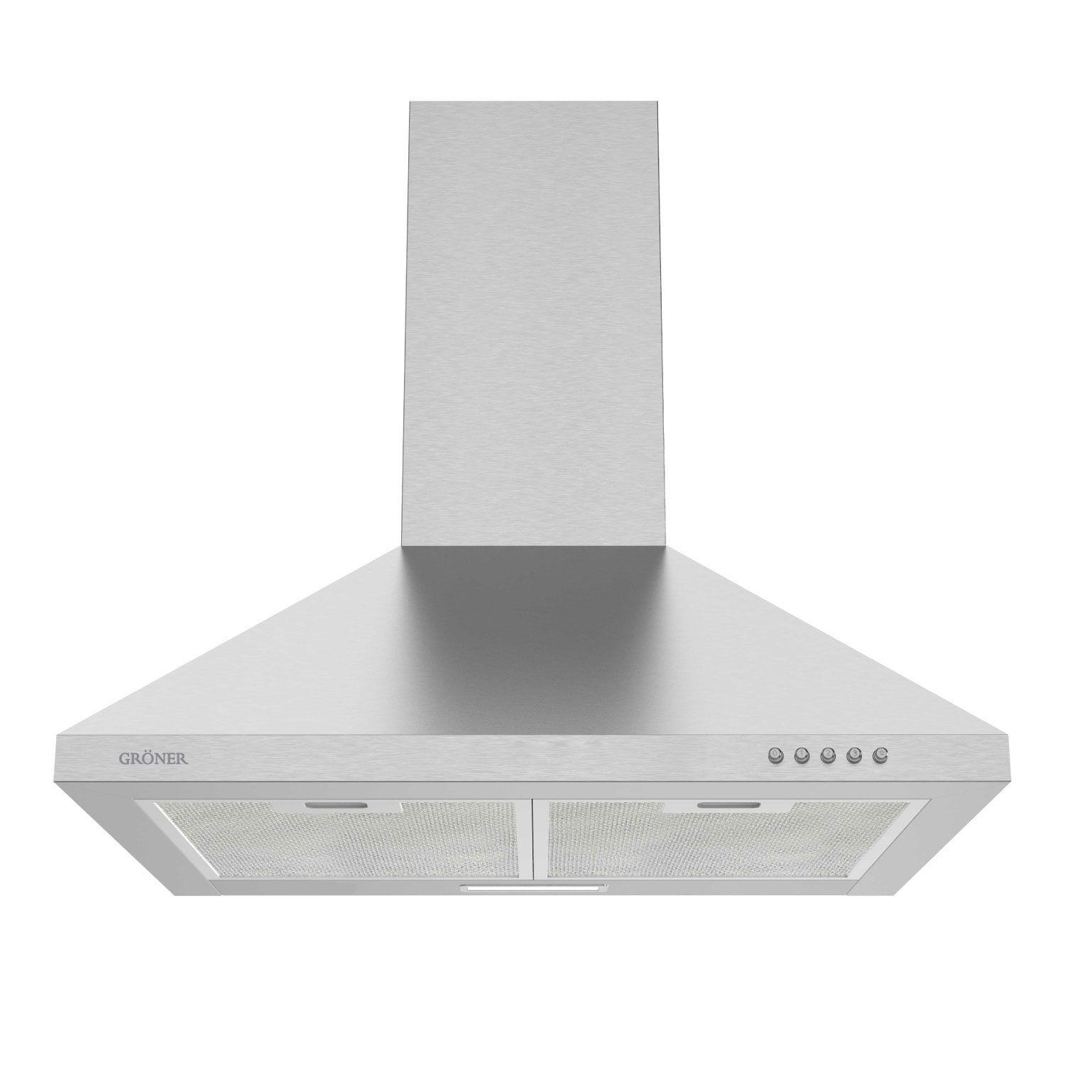 Campana Piramidal Gr ner Inox T60-0
