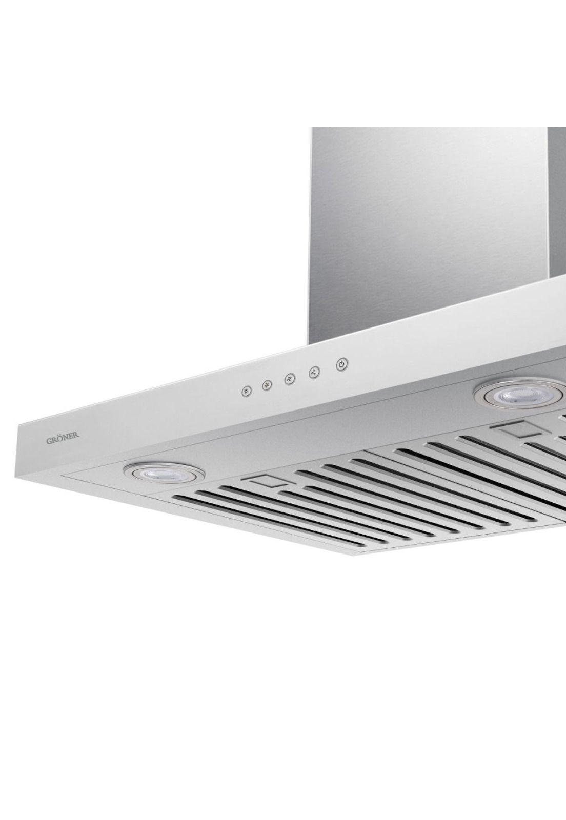 Campana Decorativa Gröner Inox ST 60cm. -3