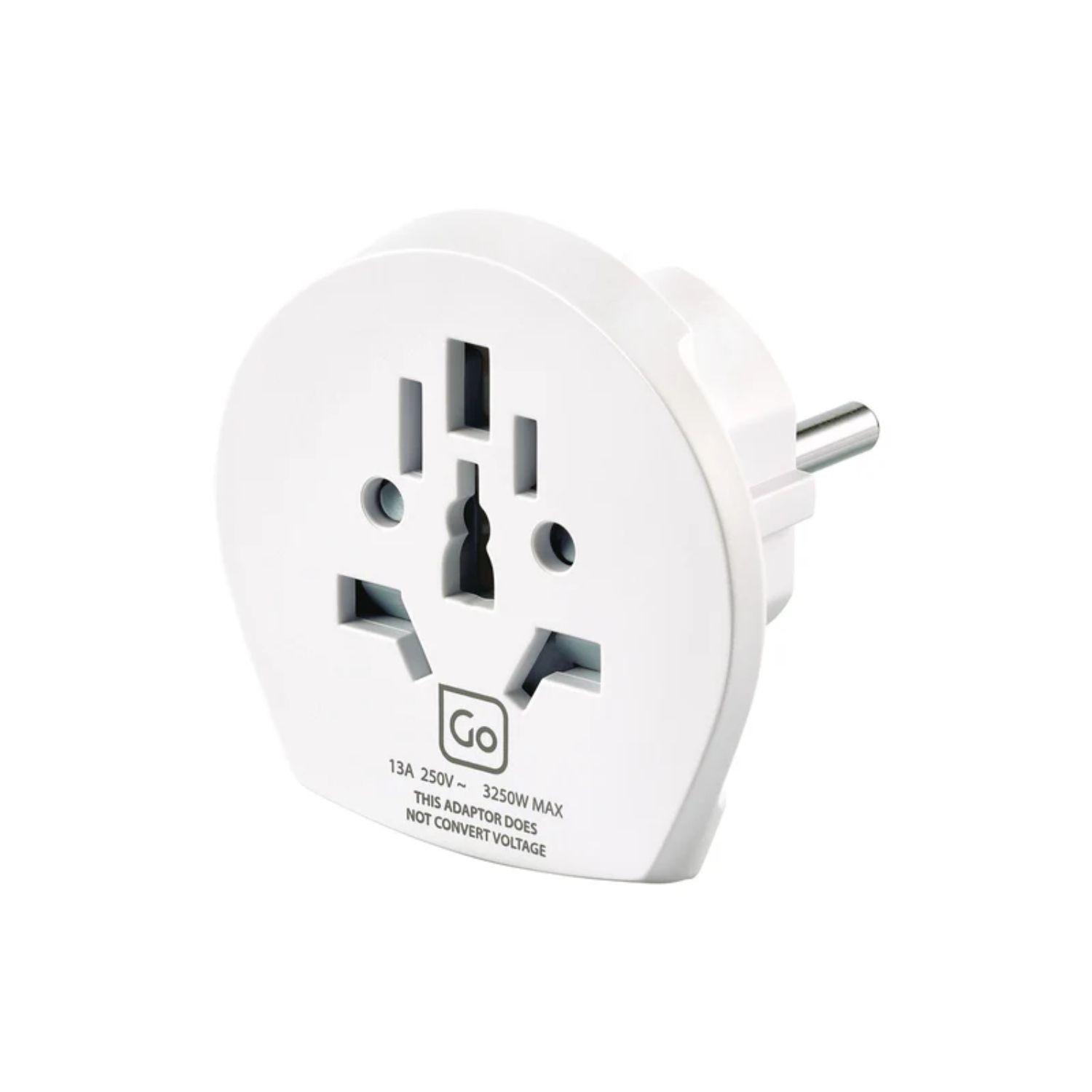 ADAPTADOR ENCHUFE UNIVERSAL CON TIERRA - 3 CLAVIJAS-1