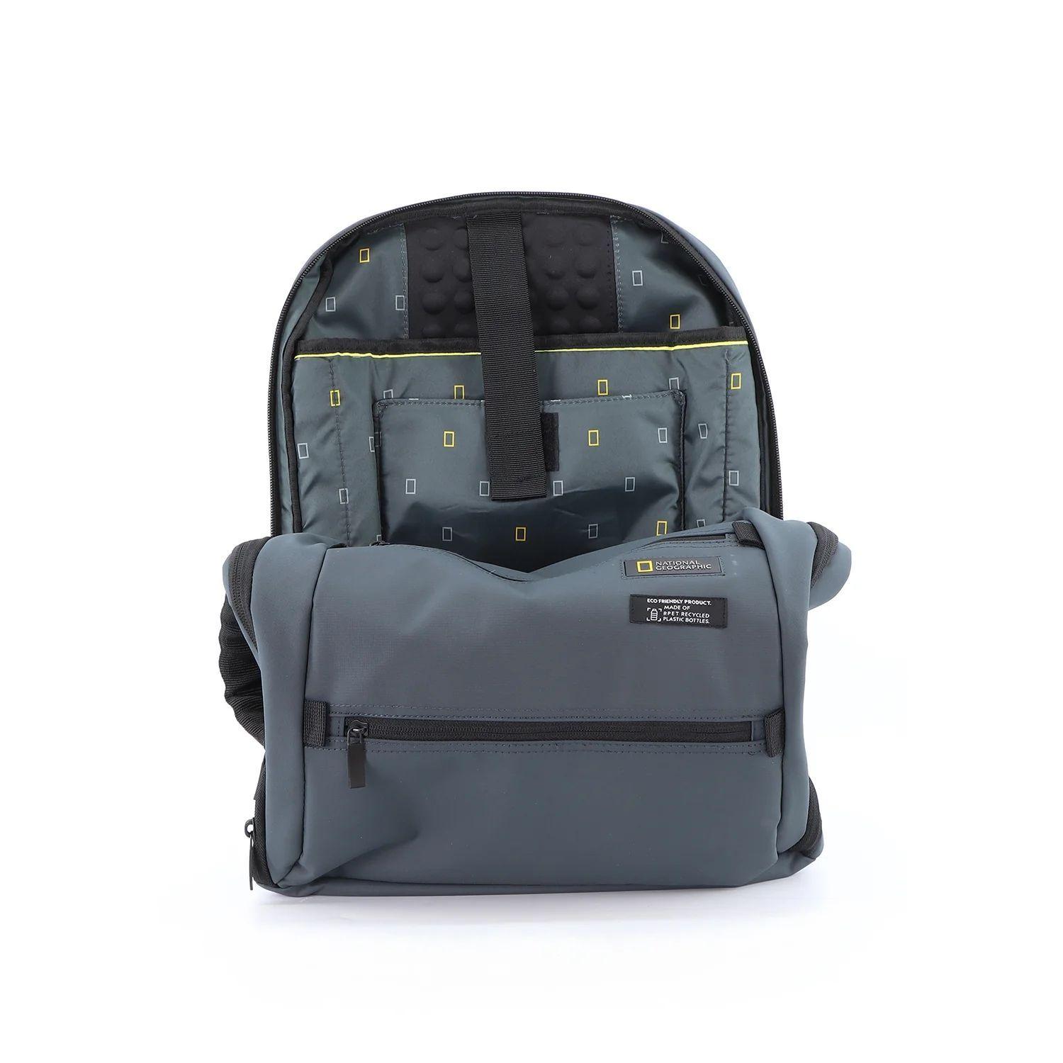 Mochila National Geographic Mutation Rpet para notebook 15,6" Impermeable 22Lts-1