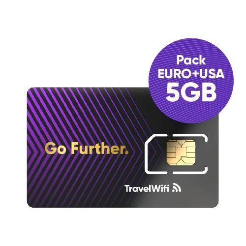 Travel Wifi Sim Euro + Usa Travel Wifi 5Gb-0