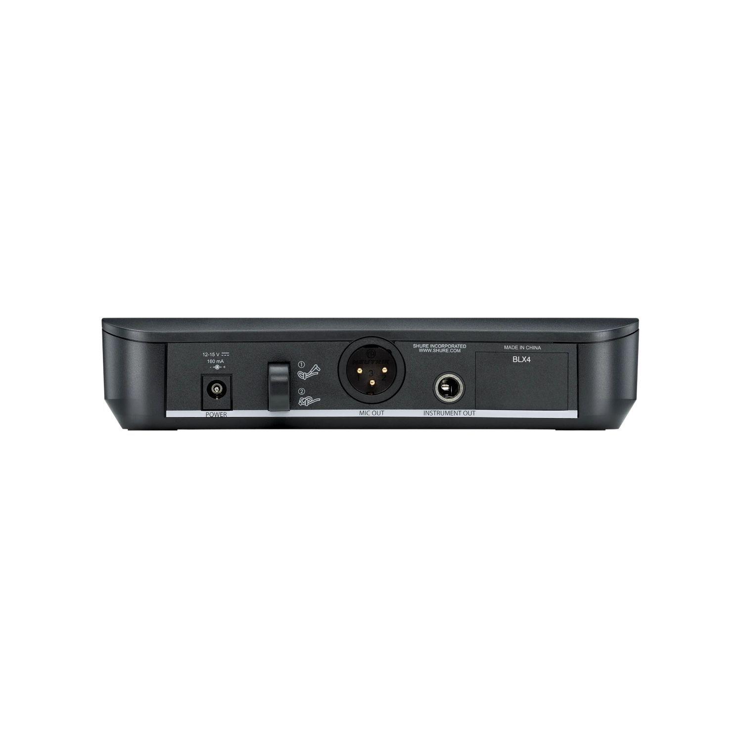 Sistema Inalámbrico Micrófono Diadema Shure Blx14/pga31-m15-4