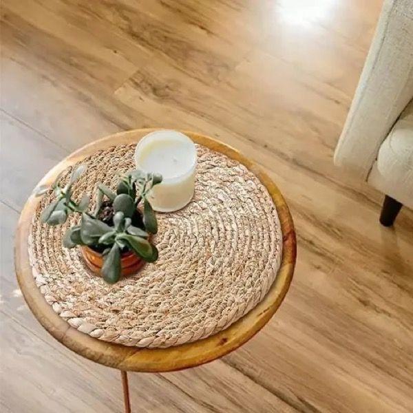 Individuales de Yute Fibra Natural 35 cm Beige Set 6-6