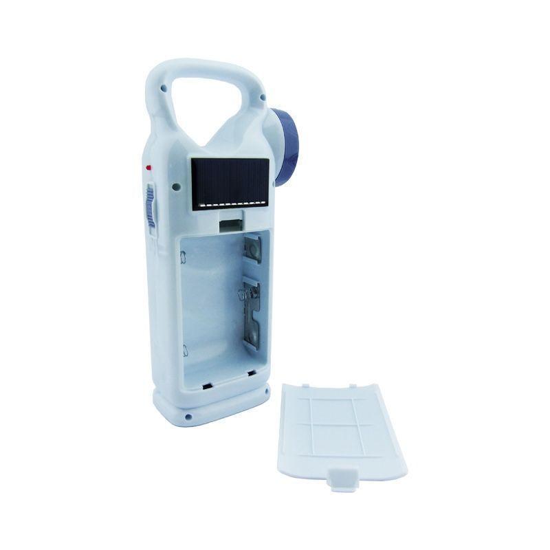 Lámpara Emergencia Solar LED 23cm Recargable-3