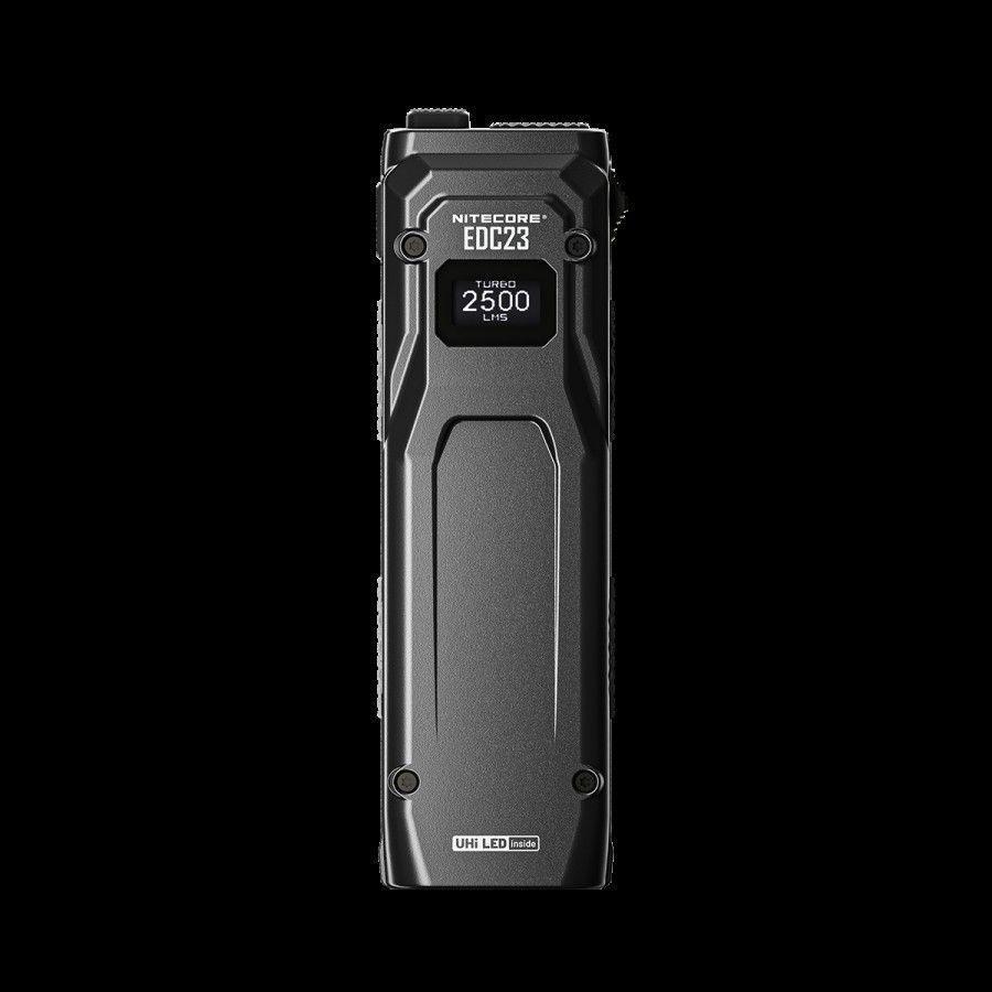 Linterna Táctica Nitecore EDC23 2500 Pantalla OLED-3