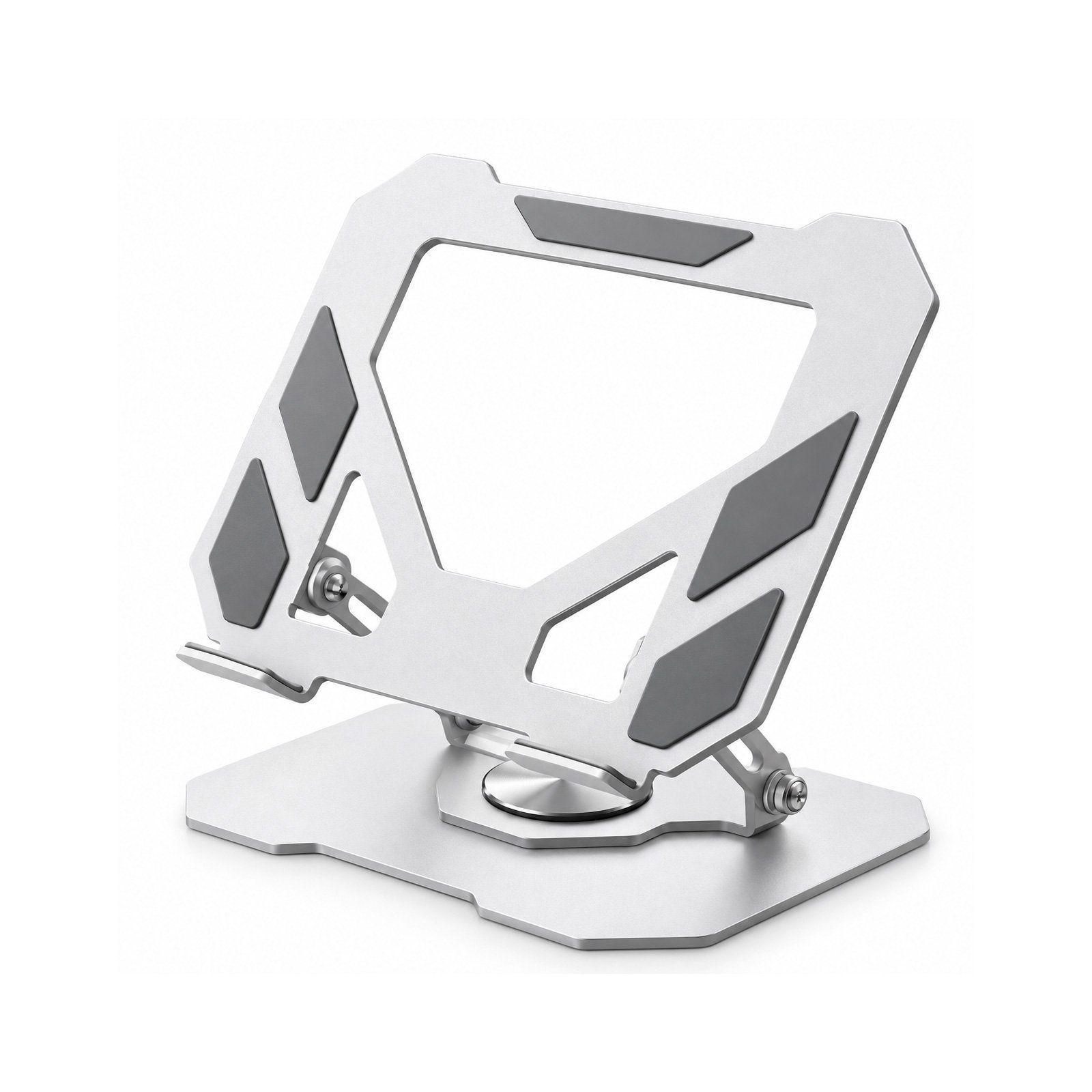 Soporte Notebook Tablet Metálico Plegable Giratorio 360°-1