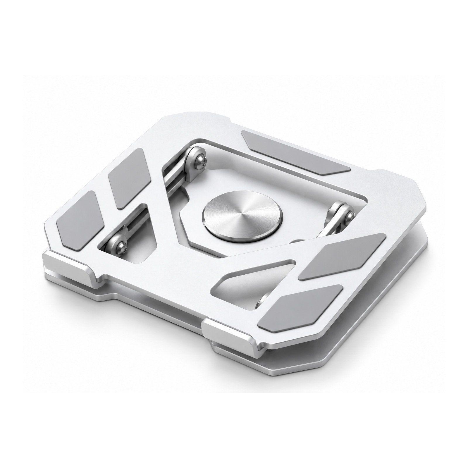 Soporte Notebook Aluminio Plegable Ajustable Giratorio 360°-0