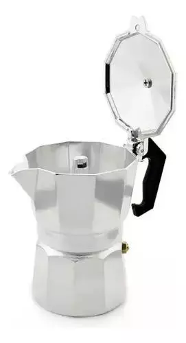 Cafetera Expresso Italiana Aluminio-4