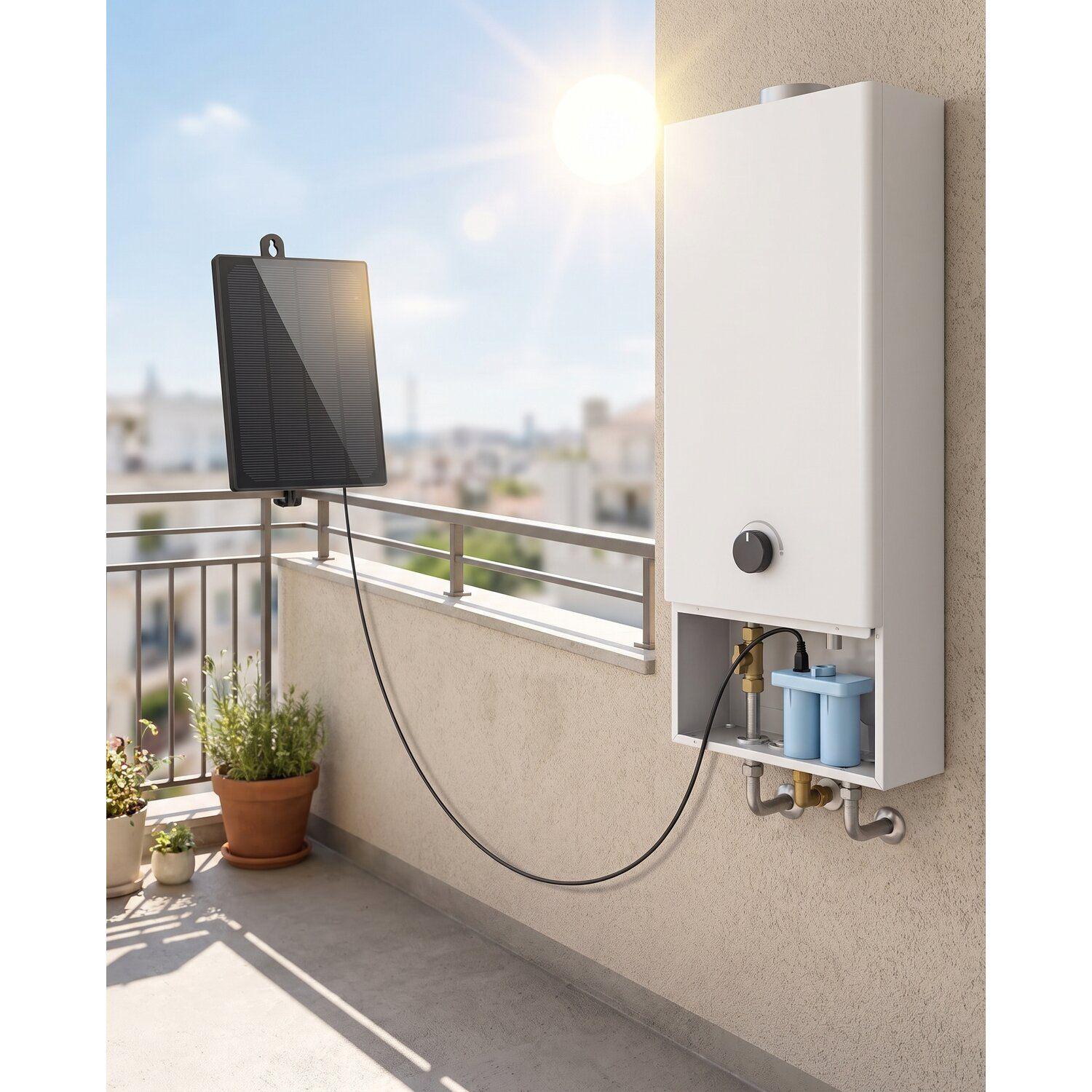 Eliminador Pilas Calefont Solar, Panel y Batería 1500 mAh-6