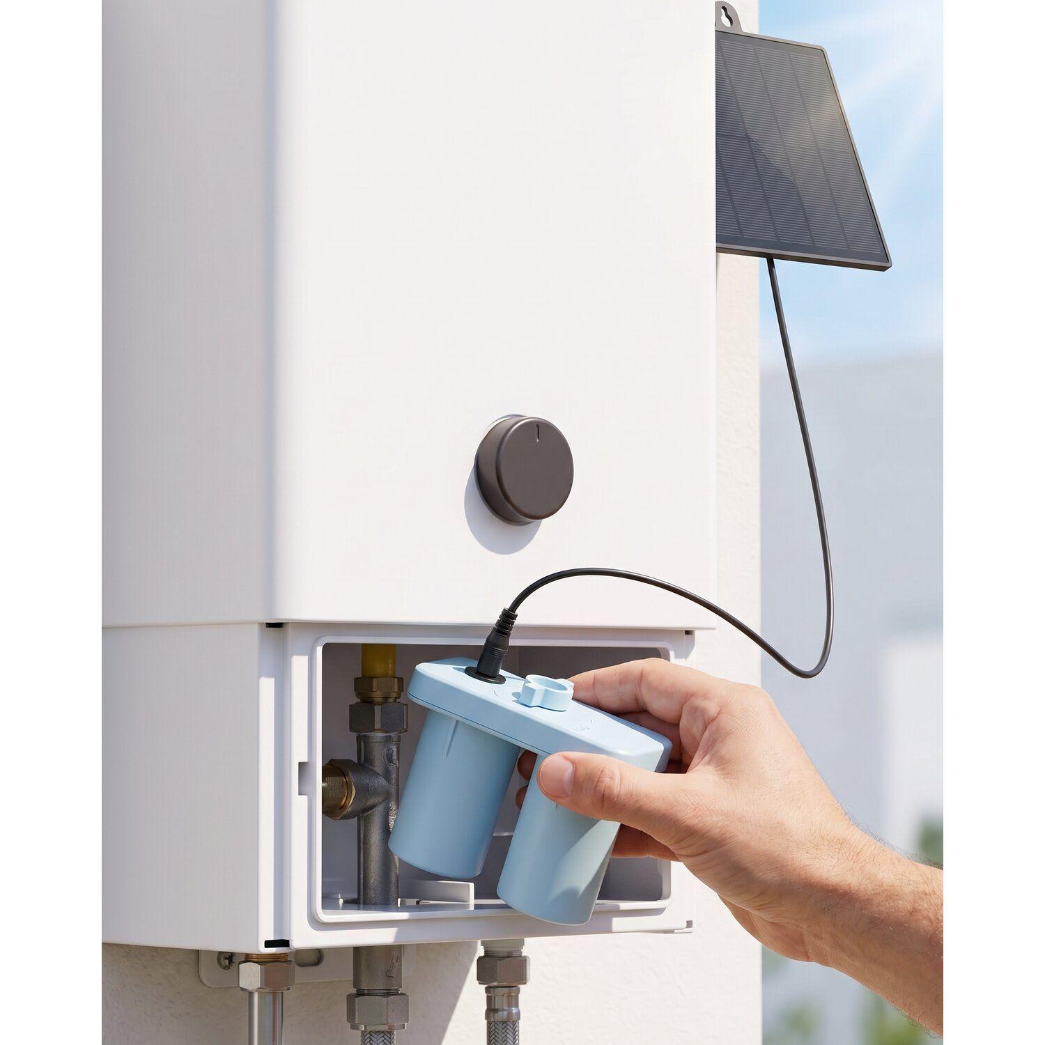 Eliminador Pilas Calefont Solar, Panel y Batería 1500 mAh-7