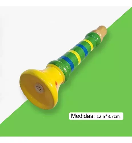 Set 8 Instrumento Musicales Montessori Madera Para Ni os Color Multicolor-8