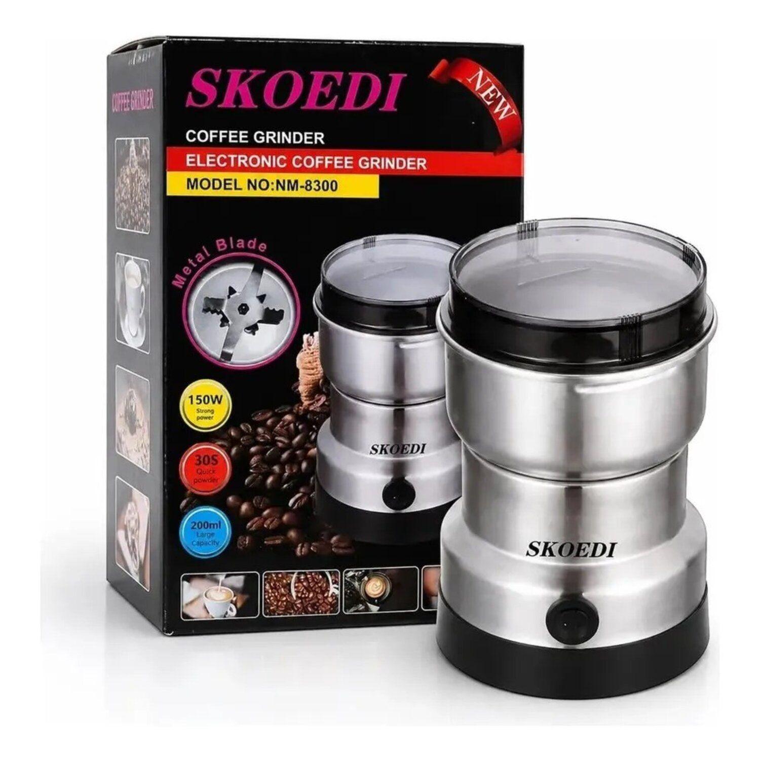 Molinillo de Café Eléctrico 150 W Acero Inoxidable NM-8300-3