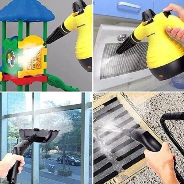 Limpiador A Vapor Pistola Limpieza Alta Presi n 1000w Amarillo-4