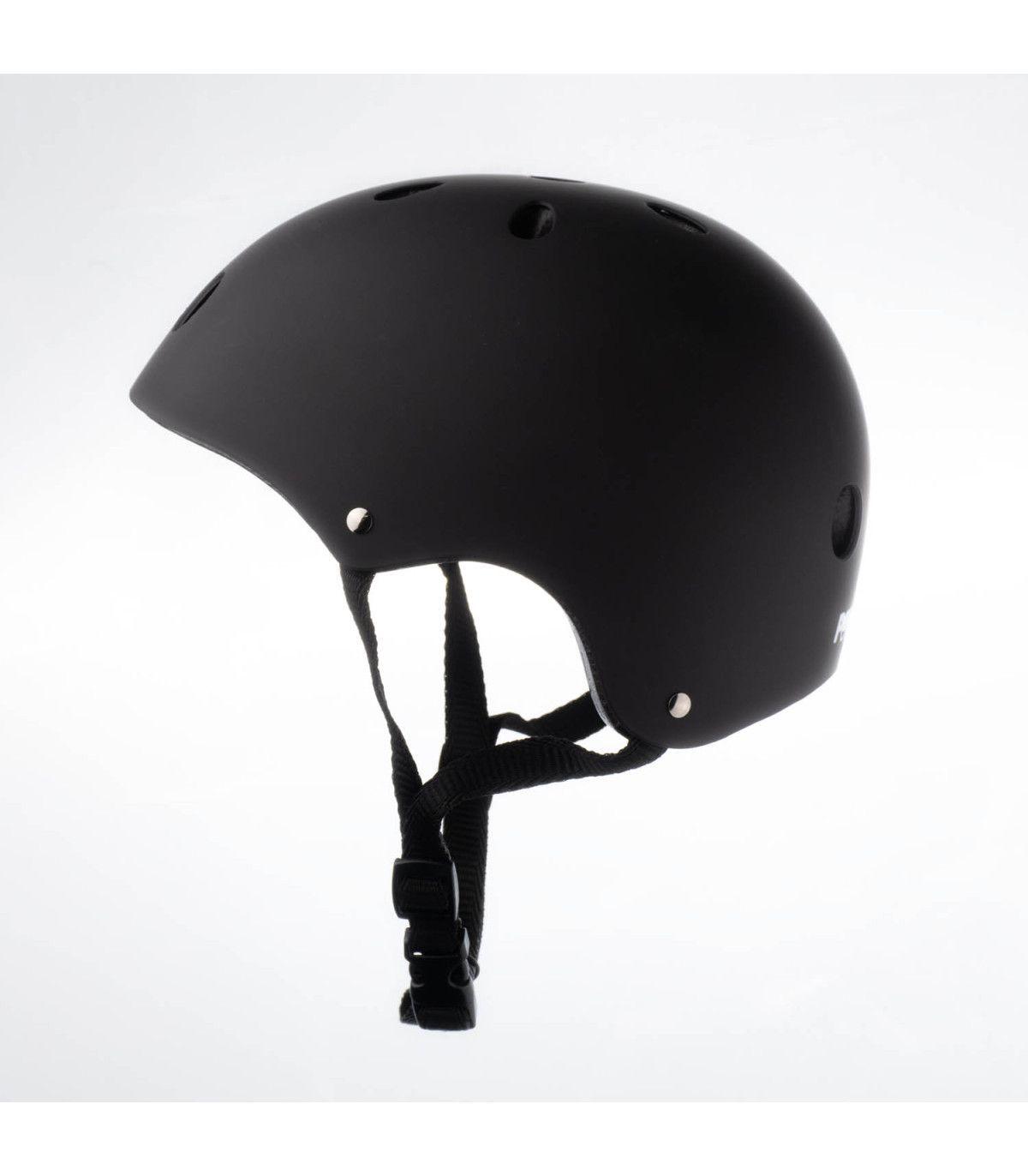 CASCO URBANO POWERBIKE NEGRO CON LUZ-2